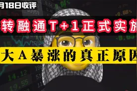 转融通T+1正式实施了，大A暴涨的真正原因是什么？3月18日收评视频封面