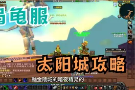 乌龟服高等精灵新主城任务全攻略