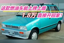 最便宜汽油车“复出”，仅售1.8万，还能上牌，还买啥老年代步车视频封面