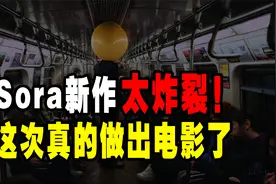 Sora最新作品出炉，再次被震惊到了，比之前所有都炸裂！视频封面