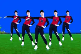 中老年健身操《夜夜夜漫长》改善颈椎腰椎疼，消除富贵包视频封面