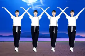 广场舞《走进新时代》新版纯音乐，零基础踩点健身舞，附教学