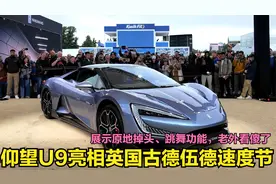 仰望U9现身古德伍德速度节，原地掉头、跳舞功能，给老外看傻眼了视频封面