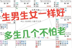 用紫微斗数看你生男孩还是女孩，简单速断。视频封面