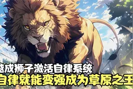 【自律神狮】穿越成狮子激活自律系统，自律就能变强成为草原之王视频封面
