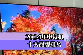 2024年电视机十大品牌排名