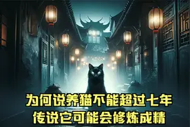 为何说养猫不能超过七年传说它可能会修炼成精视频封面