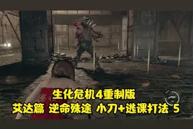 生化危机4重制版 艾达篇 逆命殊途 小刀+逃课打法 5