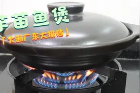 火遍广东大排档的一锅芋苗鱼煲，每次吃都让人很回味，鲜香又嫩滑视频封面