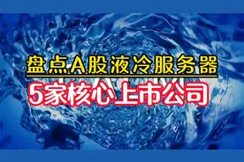 AI需求爆发，液冷服务器将成为主流，盘点A股5家核心龙头视频封面