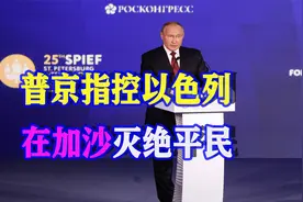 普京关键时候发声：认定以色列灭绝加沙平民，俄罗斯会出手介入吗视频封面