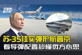 苏-35两次飞跃波斯湾，贴身护卫普京，看导弹配置，秒懂俄方心思视频封面