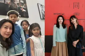 郭晶晶带娃看影展，久居豪门上位者气场强，小女儿跟霍启刚长一样视频封面