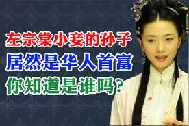 左宗棠小妾的孙子居然是华人首富，你知道是谁吗？