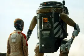 光头小孩是AI机器人领袖，所有机器人见了下跪，能操控核弹，电影视频封面