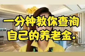 一分钟教你查询自己的养老金.视频封面