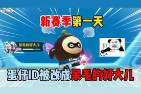 蛋仔派对：新赛季第一天，蛋仔ID被改成呆毛的好大儿