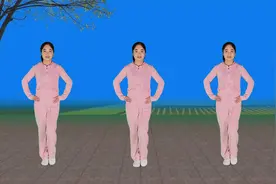 广场舞《下辈子不一定遇见》伤感情歌，火爆32步附分解