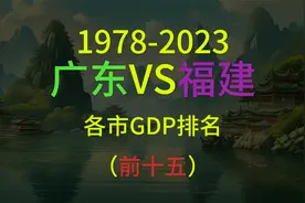 广东VS福建（各市历年GDP）#广东#福建#GDP#深圳视频封面