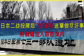 日本二战投降后，731部队逃窜做尽坏事，将病毒注入百姓体内视频封面