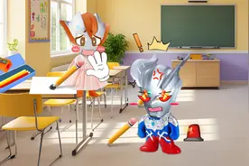 奥特曼搞笑玩具故事：小格丽乔明白了铅笔不能削太短。视频封面