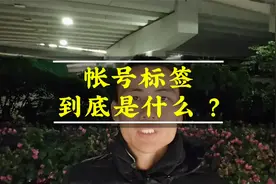 帐号标签如果你还不清楚，看完这个视频你就明白什么是标签了视频封面