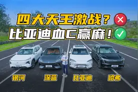 全面横评国产混动SUV四大天王！谁比宋PLUS油耗高43%？视频封面