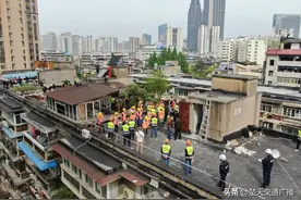 武汉市江汉区持续推进老旧小区拆违工作图片