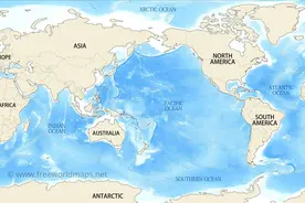 太平洋面积超乎想象，与世界地图严重不符，占据地表近一半？图片