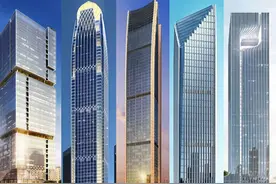 浙江台州九座在建地标建筑——温岭摩天楼引领，CBD钻石楼成焦点图片