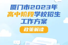 速看！一图读懂2023年高中阶段学校招生方案图片