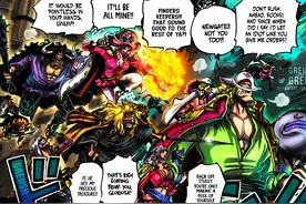 海贼王：洛克斯海贼团成员全部登场，莫利亚曾拥有其中四位强者图片