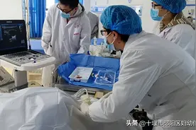 综合内科成功开展超声引导下颈内静脉血液透析临时导管置入术图片
