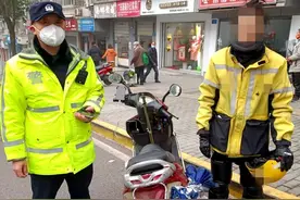 一外卖小哥无证驾驶被查处，问其原因竟说出“惊人”回答……图片