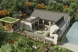 推荐10套一层别墅，最低造价15万，这才是理想的养老房图片