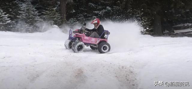 世界上最小的喷射艇，只有6英尺长