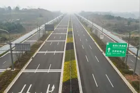金简仁快速路金堂段已通车！淮州新城直达天府国际机场只需40分钟图片