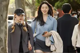 去上海看了才知道，什么是真正的“名媛风”，素雅简约，一身干净图片