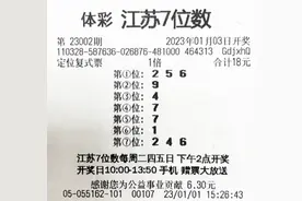 18元小复式斩500万特等奖！彩友称去年曾两次凭单式号中一等奖图片