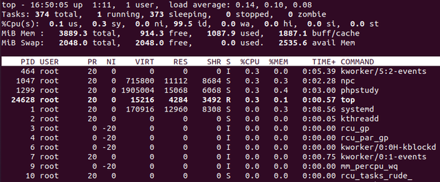 linux下查看网络连接、进程、服务
