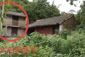 我家建房，大伯为了一条水沟，差点兄弟残杀，如今却满院荒凉图片