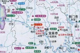 中国旅游地图揽胜-湖北宜昌图片