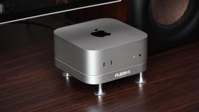 韧能Flexmix S8散热底座：苹果级工艺+科学风道，Macmini不再发烫