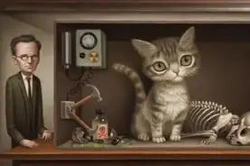 薛定谔的猫是什么意思？它比喻什么？“薛定谔的猫”通俗解释图片