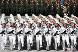 2022年朝鲜阅兵式为何全面学习中国的正步？图片
