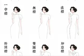 旗袍有多少种襟型，看完这篇文章就涨知识了图片