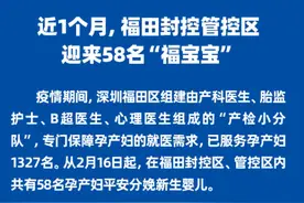 “福宝宝”来啦！58名孕产妇平安分娩新生婴儿图片