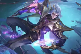 王者荣耀：80级战令暃新皮广受好评？紫色的科幻感太强了！图片