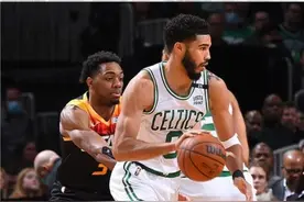 塔图姆布朗各26分，凯尔特人吊打爵士获5连胜图片