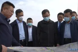 省交通运输厅厅长刘建勋来靖远县调研工作图片